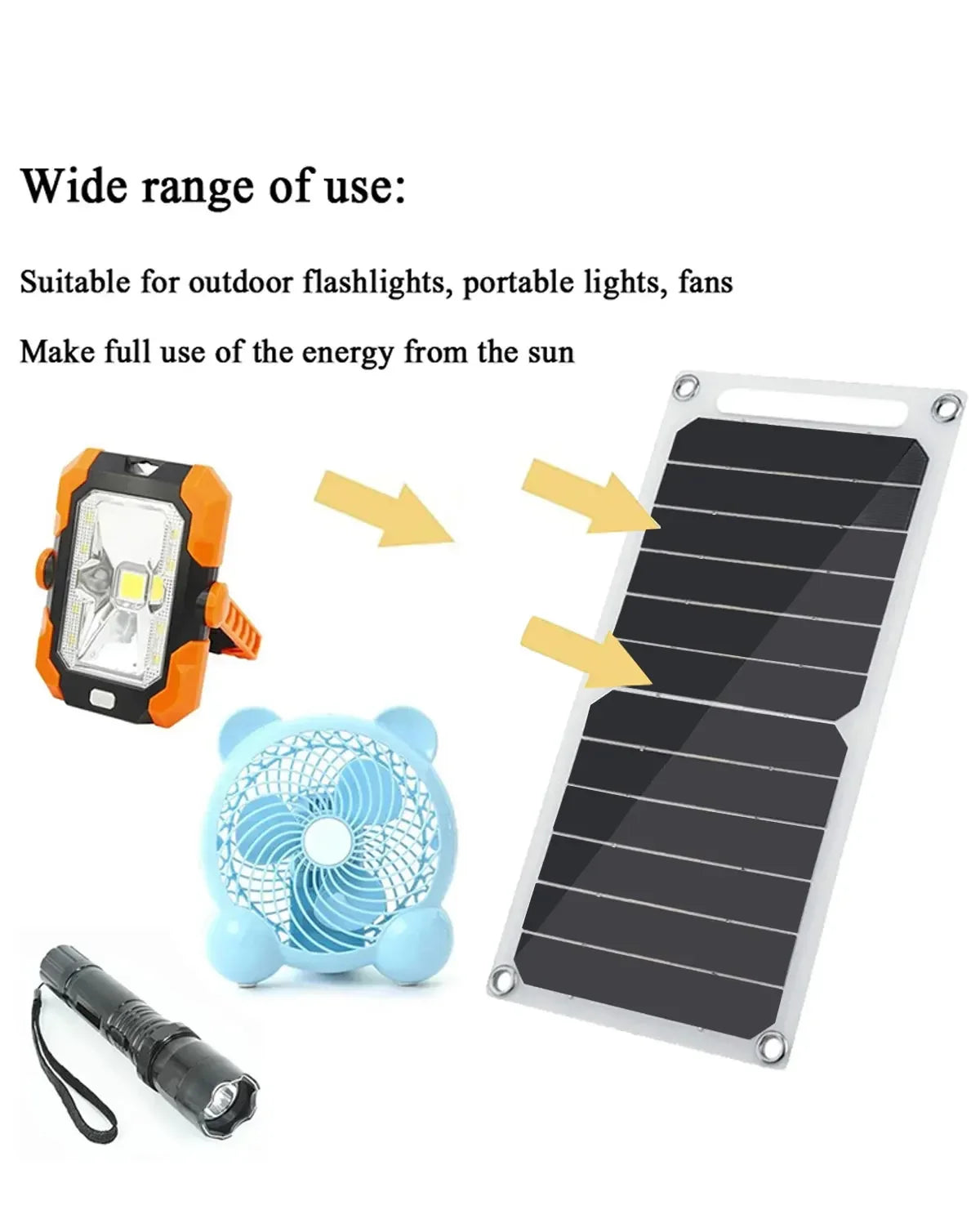 30W Solpanel Med USB Vattentät Utomhusvandring och Camping Bärbart Batteri Mobiltelefon Laddningsbank Laddningspanel 6,8V - 24 Timmar Deals