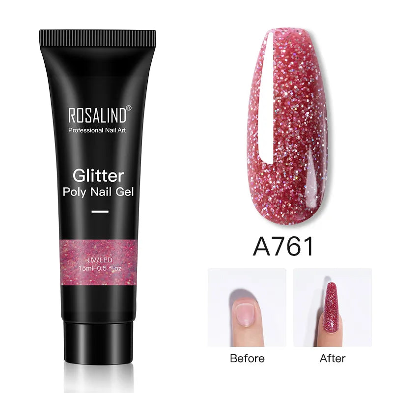 12/15/30/60 ml  Polygel för Nagelförlängning - 24 Timmar Deals