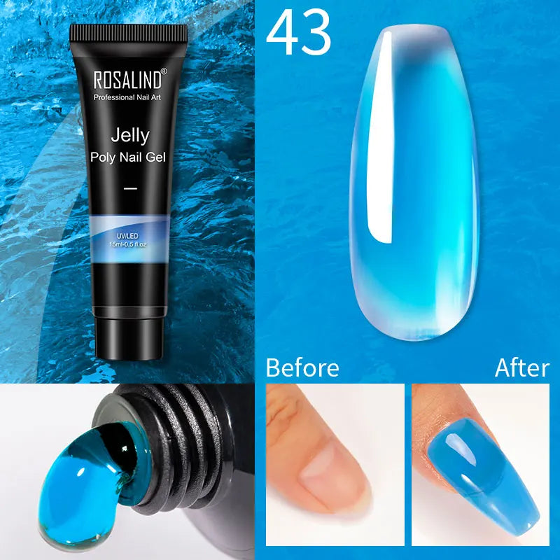 12/15/30/60 ml  Polygel för Nagelförlängning - 24 Timmar Deals
