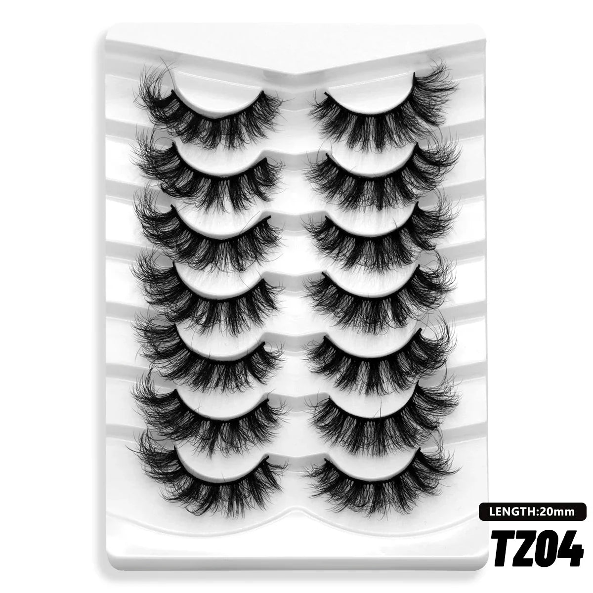 Lashes 5/7 Pairs Eyelashes Faux Mink Eyelashes Long Lasting Fluffy Mink Lashes Dramatic Volume lashes Extension Thick Long - 24 Timmar Deals