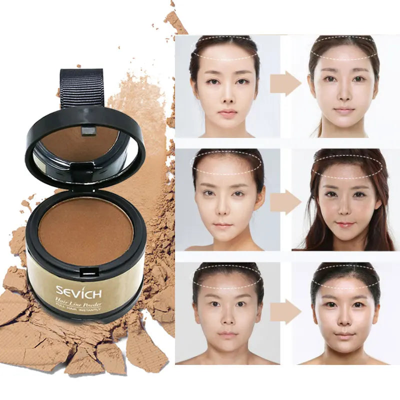 Sevich 13 färger Hairline Powder 4g Hairline Shadow Powder Omedelbart Root Cover Up - 24 Timmar Deals