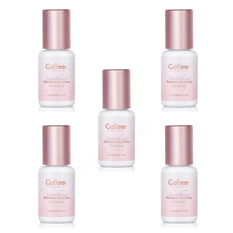 Pink Adhesive Gollee Eyelash Extension Glue 5ml Lashes Adhesive For Volume lashes Individual lashes - 24 Timmar Deals