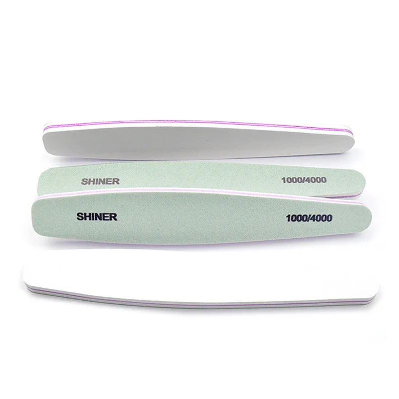 3/5/8 st Dubbelsidig Nagellack Fil Grit 1000/4000 - 24 Timmar Deals