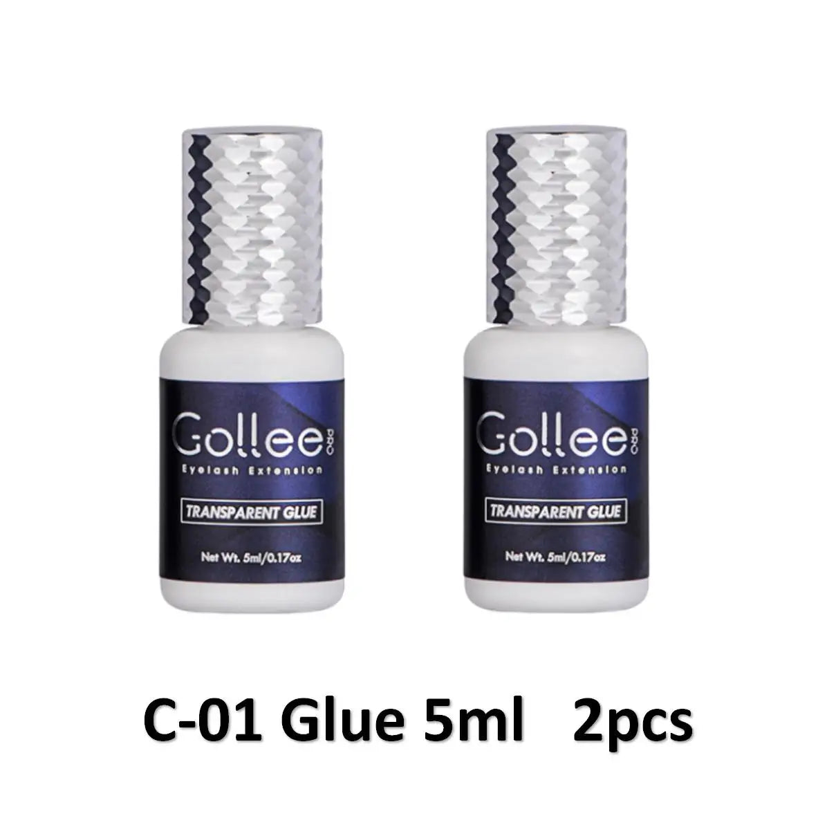 Gollee 5ml Eyelash Extension Glue 0.5 Second Fast Drying False Eye Lash Extension Glue Gollee Super Bonder Eyelash Glue Primer - 24 Timmar Deals
