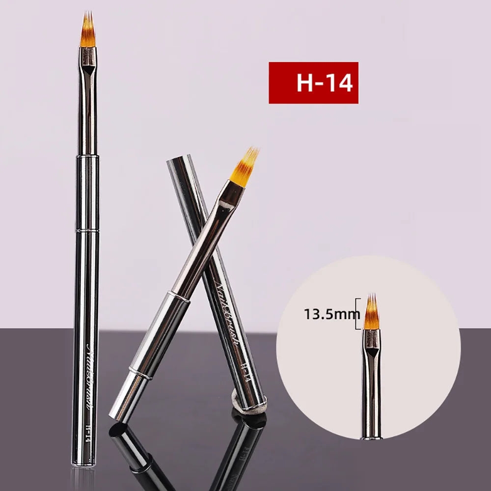 1 ST Nail Art Pensel, Akryl UV Gel Extension rush, Målning Ritning Pensel Liner - 24 Timmar Deals