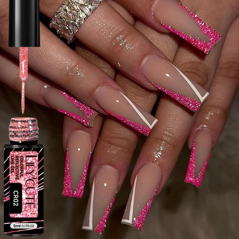 5ml Liner Gel Polish Painting Stripe pensel - 24 Timmar Deals