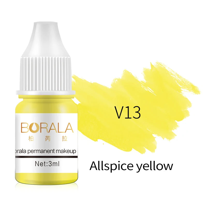 26 färger 3ML Permanent Makeup Tatuering Läppar Ögonbryn Eyeliner Pigment - 24 Timmar Deals