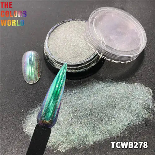TCT-752 Holographic Mirror Chameleons Resin Pigment Glitter - 24 Timmar Deals