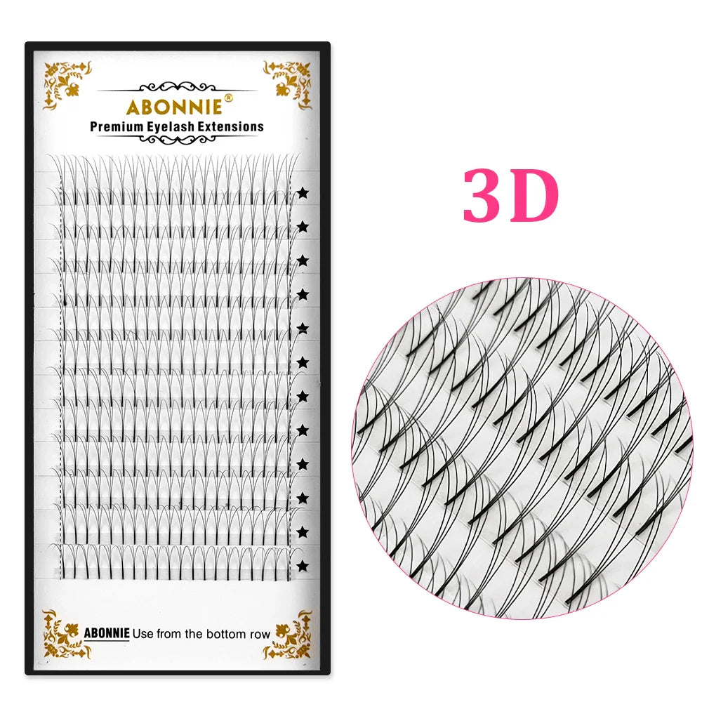 5D Long Stem Premade Fans Curl Russian Volume Eyelashes - 24 Timmar Deals