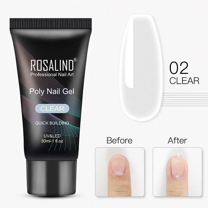 12/15/30/60 ml  Polygel för Nagelförlängning - 24 Timmar Deals