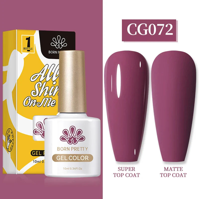 BORN PRETTY 1PC Black White Red Color Collection Nail Gel Polish 10ml Varnis Semi-permanent Soak Off UV LED Gel for Manicure - 24 Timmar Deals