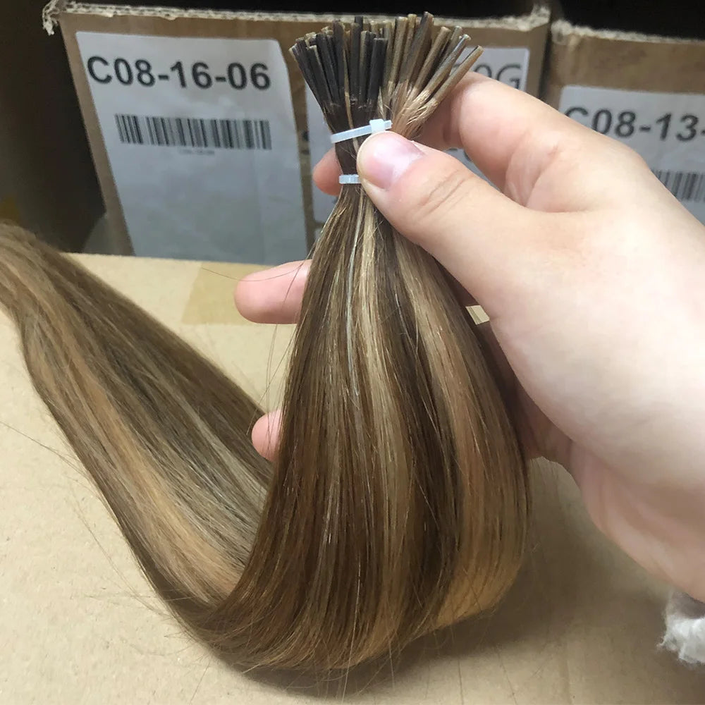 I Tip Microlink Human Hair Extensions 50st/pack - 24 Timmar Deals