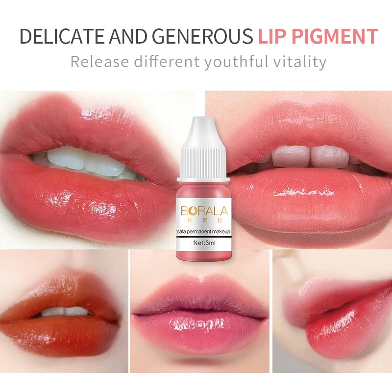 26 färger 3ML Permanent Makeup Tatuering Läppar Ögonbryn Eyeliner Pigment - 24 Timmar Deals