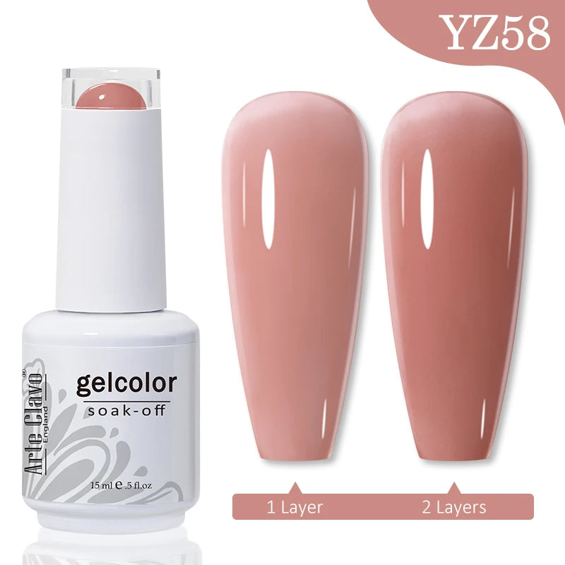 Jelly Gel Polish 15ml LED Hybridlack - 24 Timmar Deals