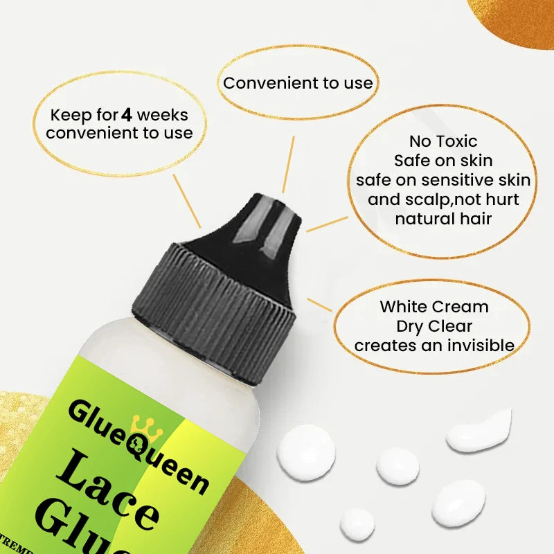 38ml 1.3oz Magic Lace Wig Glue Waterproof Adhesive Sweatproof - 24 Timmar Deals