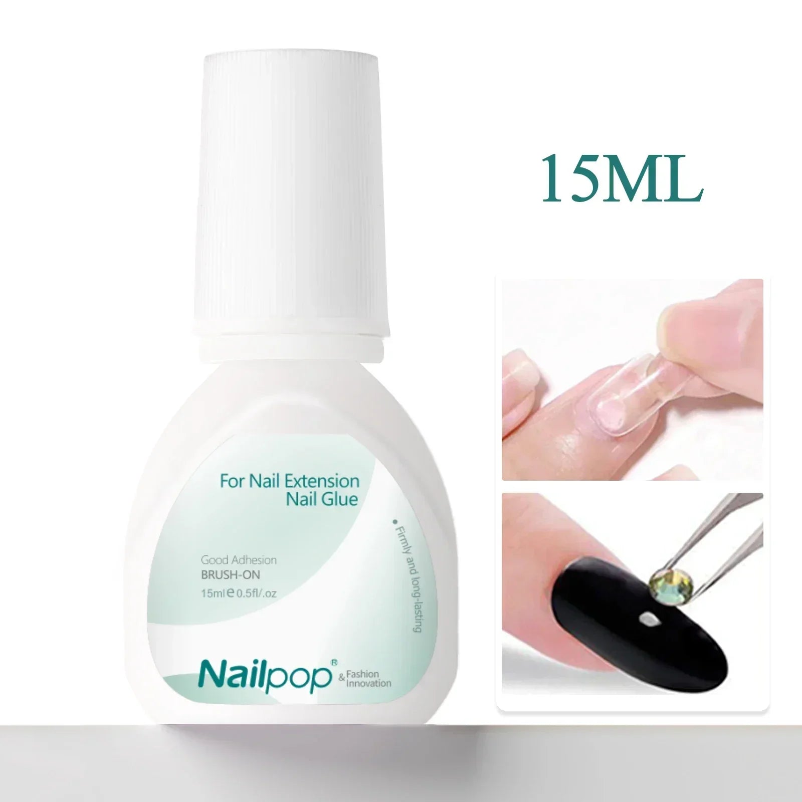 Nailpop 3S snabbtorkande nagellim för nageltips Superstark - 24 Timmar Deals