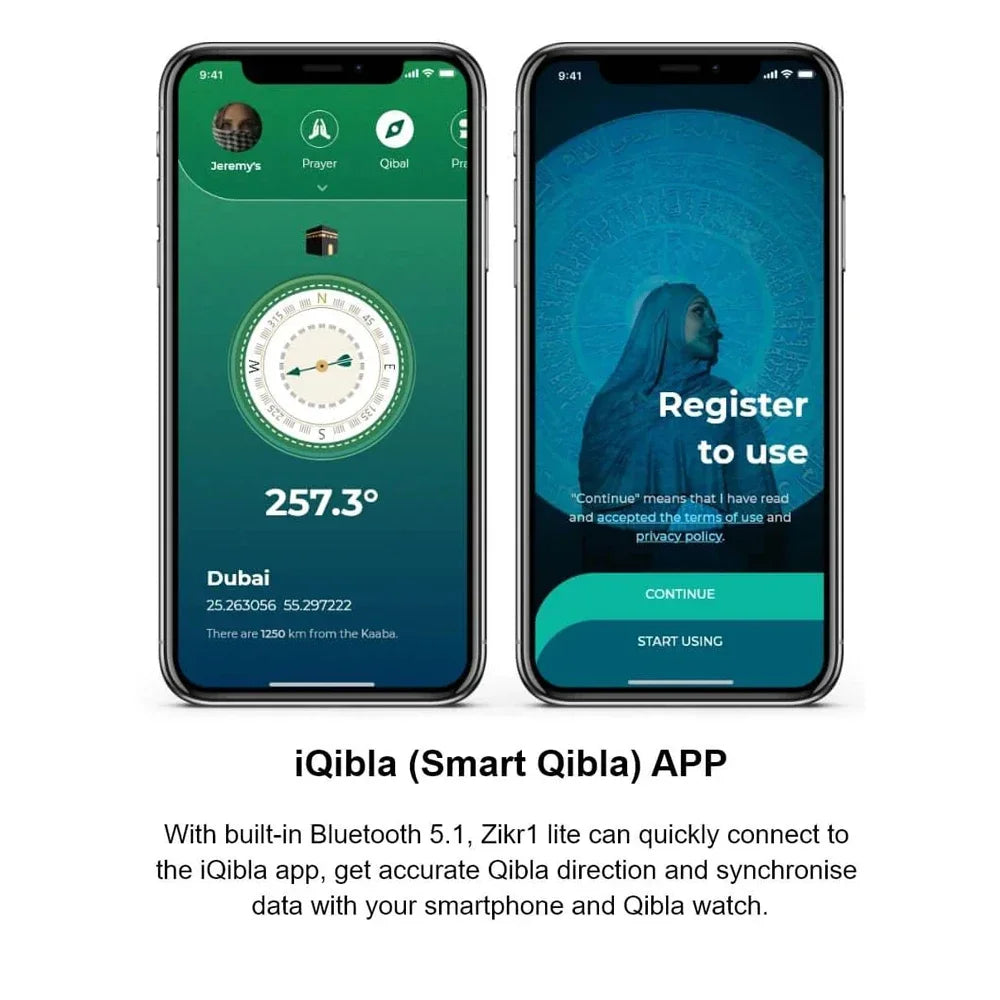 Smart Tasbih Tally Ring OLED Display Digital disk för muslimer Zikr Tasbeeh 5 Bönetidspåminnelse Vattentät ring - 24 Timmar Deals