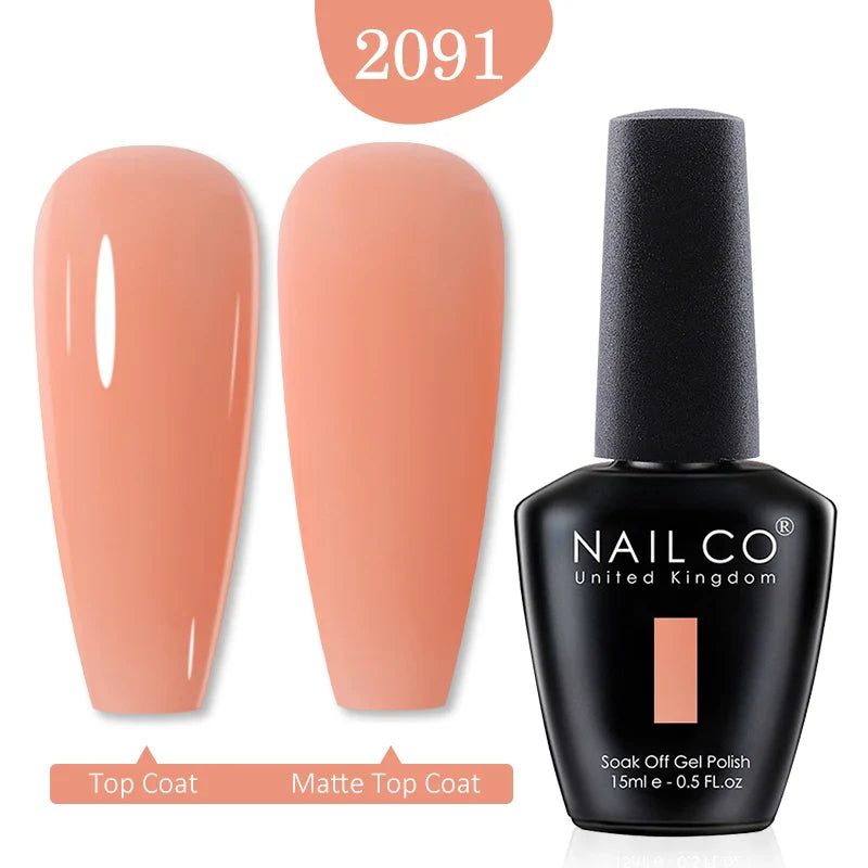 Gellack 15ml Röd Rosa Färg Gel Polish Blötlägg av Långvarig UV Gellack - 24 Timmar Deals