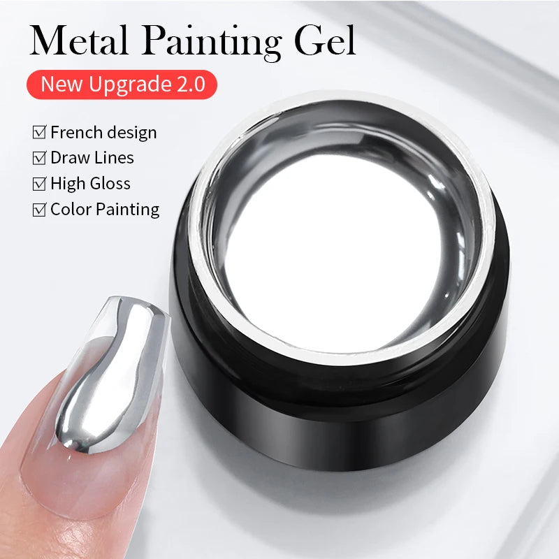 Metallic Painting Gel Polish 5ML - 24 Timmar Deals