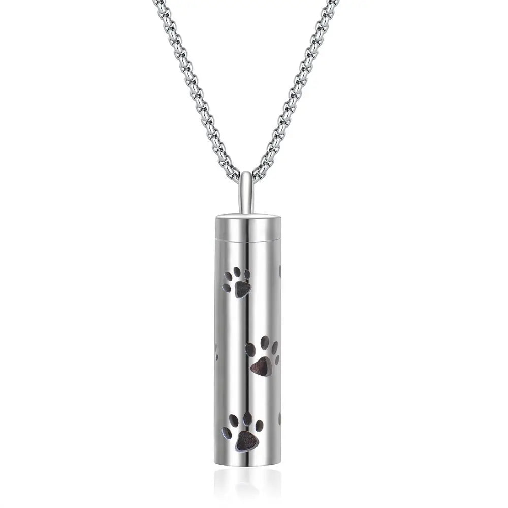 Aromaterapi Halsband Diffuser hänge 316L medaljong i rostfritt stål - 24 Timmar Deals