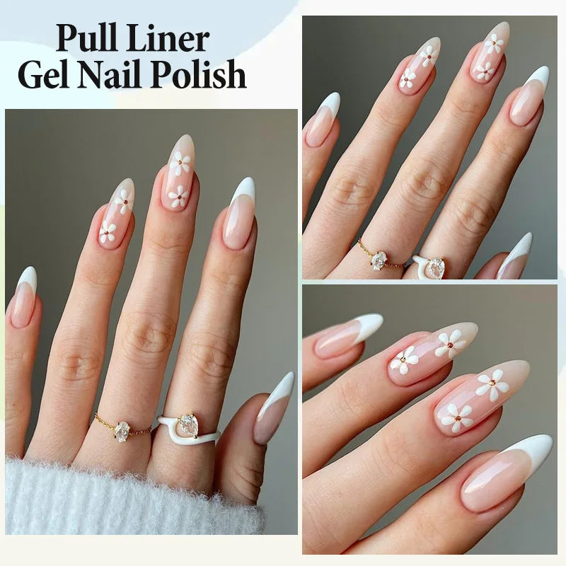 5ml Liner Gel Polish Painting Stripe pensel - 24 Timmar Deals