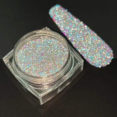 Holographic Nail Powder Net-2g Chrome Laser Mirror Glitter - 24 Timmar Deals