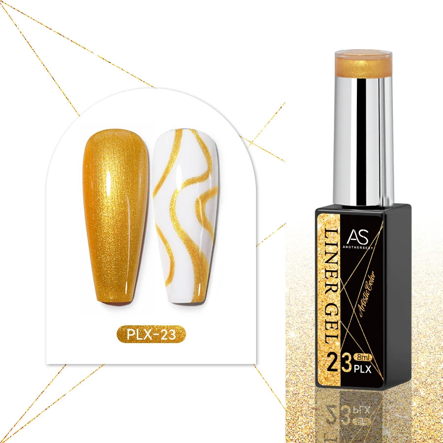 Liner Nails Art Gel Polish Set 24 färger - 24 Timmar Deals
