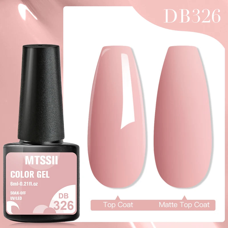 Metalic, Pastell, Glitter Gellack 6ml, 63 olika färger - 24 Timmar Deals
