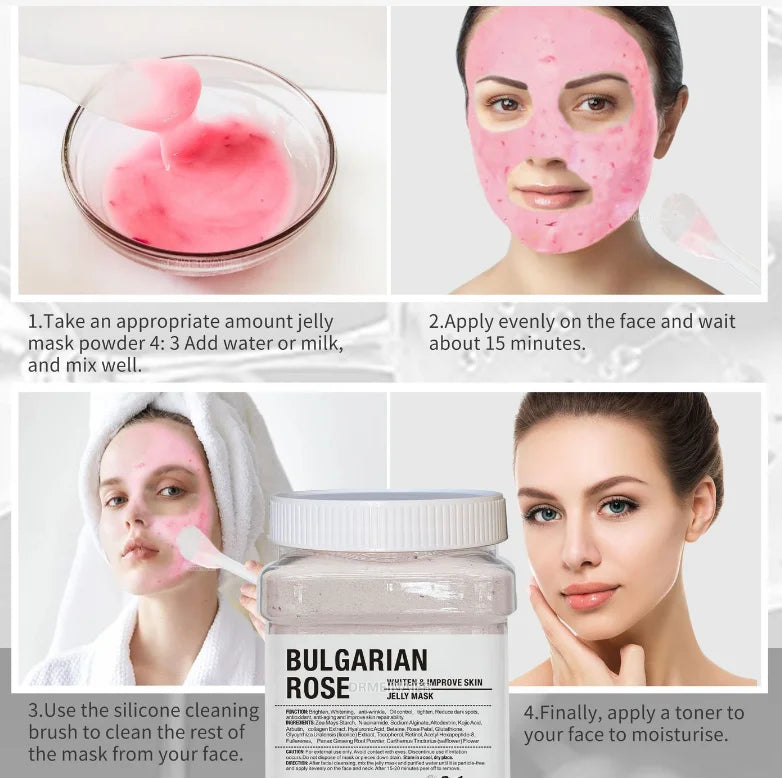 650g Jelly Mask Powder DIY Hydrojelly Masks Peel Off - 24 Timmar Deals