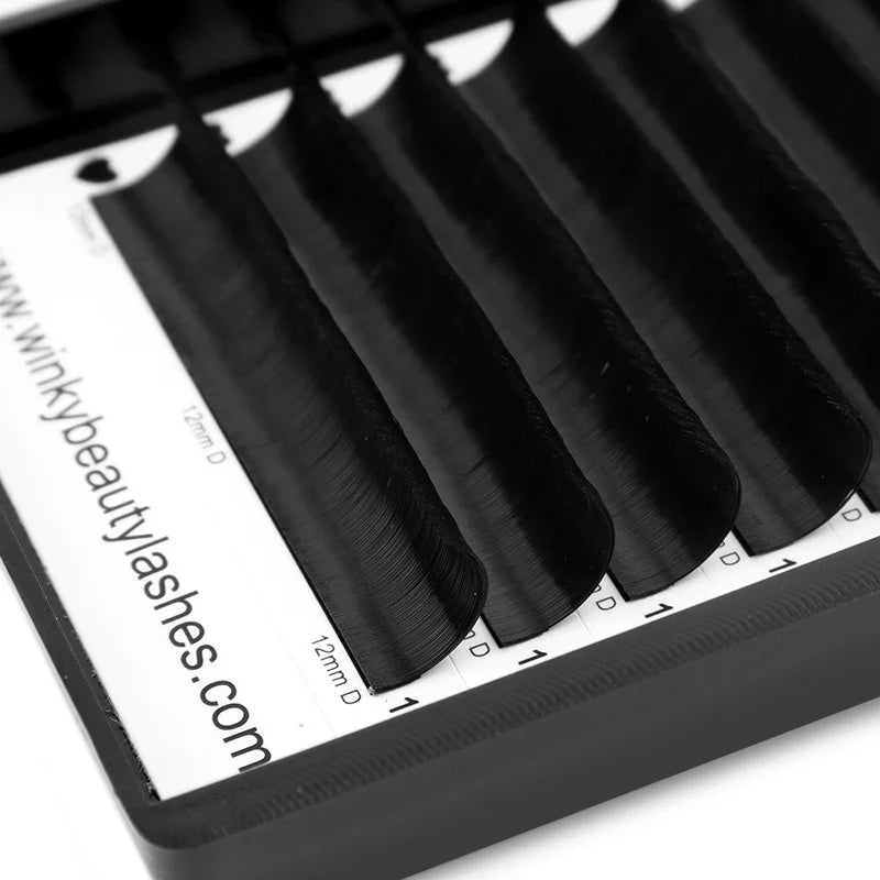 Winky Beauty Easy Fan Eyelashes Mega Volume Lashes Tray 8-15mm All Size Premium Mink Eyelash Extensions Supply for Beauty Makeup - 24 Timmar Deals