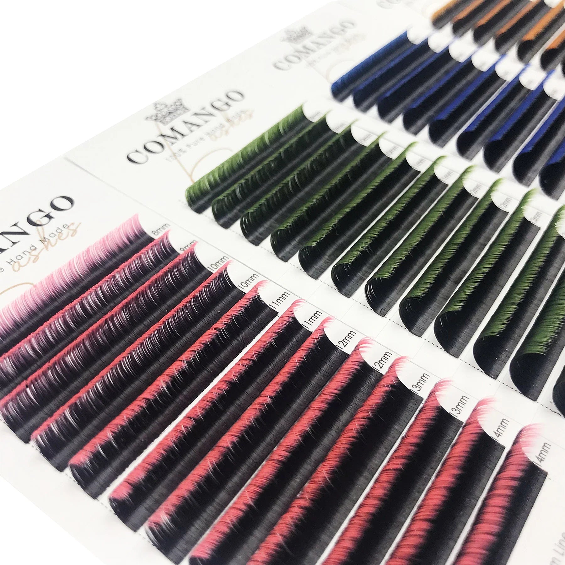 Colored EyeLash Extensions 1s Auto Flowering Easy Fanning Lash Extension Ombred Lashes Rapid Blooming Fan Lashes Makeup - 24 Timmar Deals