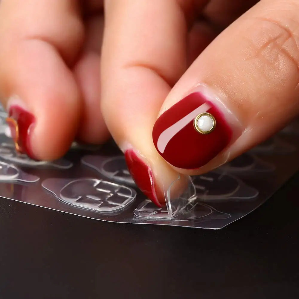 240 st Dubbelsidigt False Nail Art Tejplim - 24 Timmar Deals