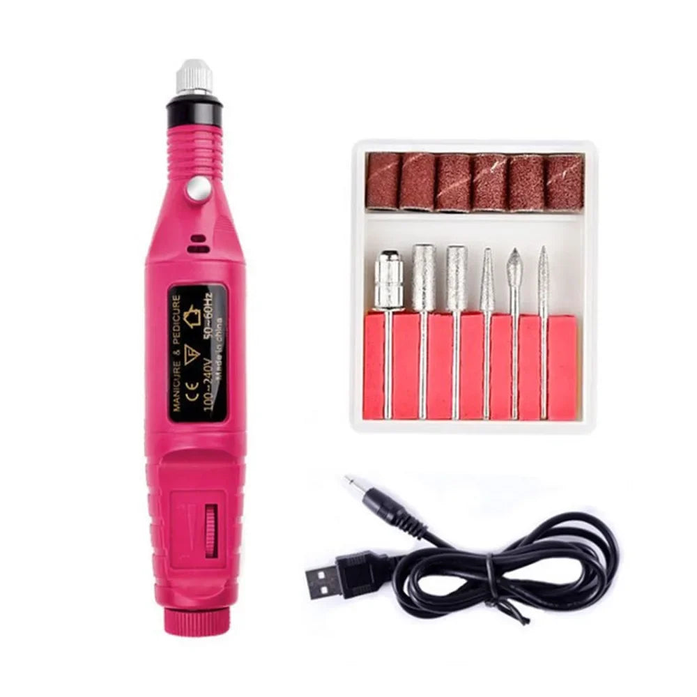 Elektrisk nagelfil set - 24 Timmar Deals