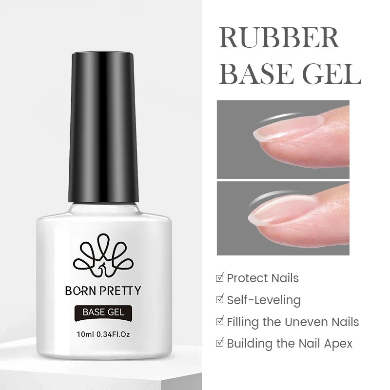 Transparent Jelly Nude Gellack 10ml Sheer Glitter Crystal Varnish - 24 Timmar Deals