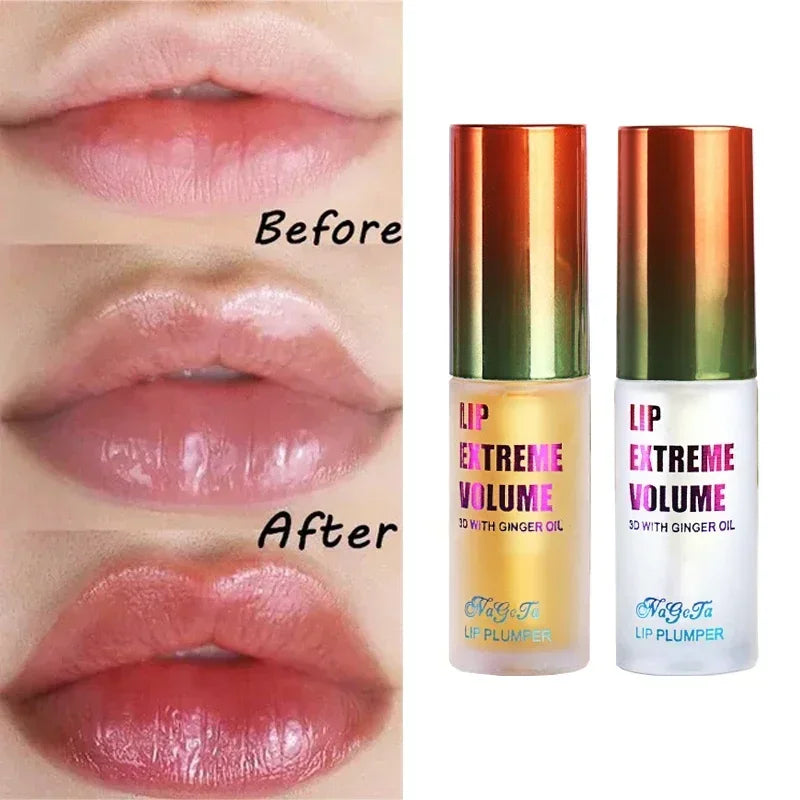 Lip Plumper Oil Serum Instant Voluminous Essence - 24 Timmar Deals
