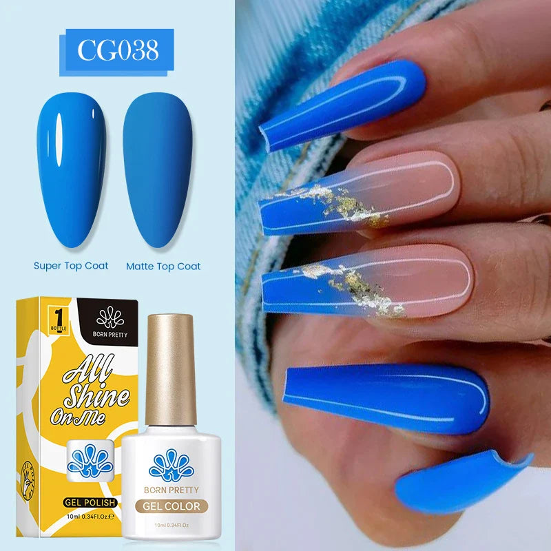 10ml Nagellack 130 Färger Nude Lila Röd UV LED Soak Off UV Gel Semi Permanent Gel Lack - 24 Timmar Deals