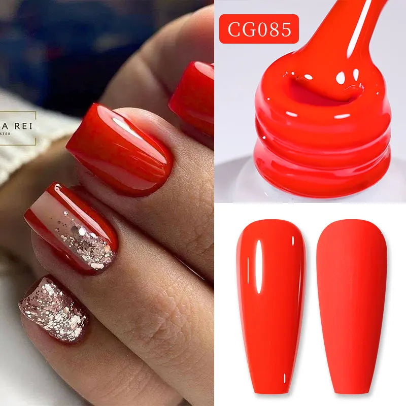 BORN PRETTY Neon Color Gel Nail Polish 10ml Fluorescent Nail Gel Orange Yellow Green Purple Varnis Semi Permanent Trendy Summer - 24 Timmar Deals