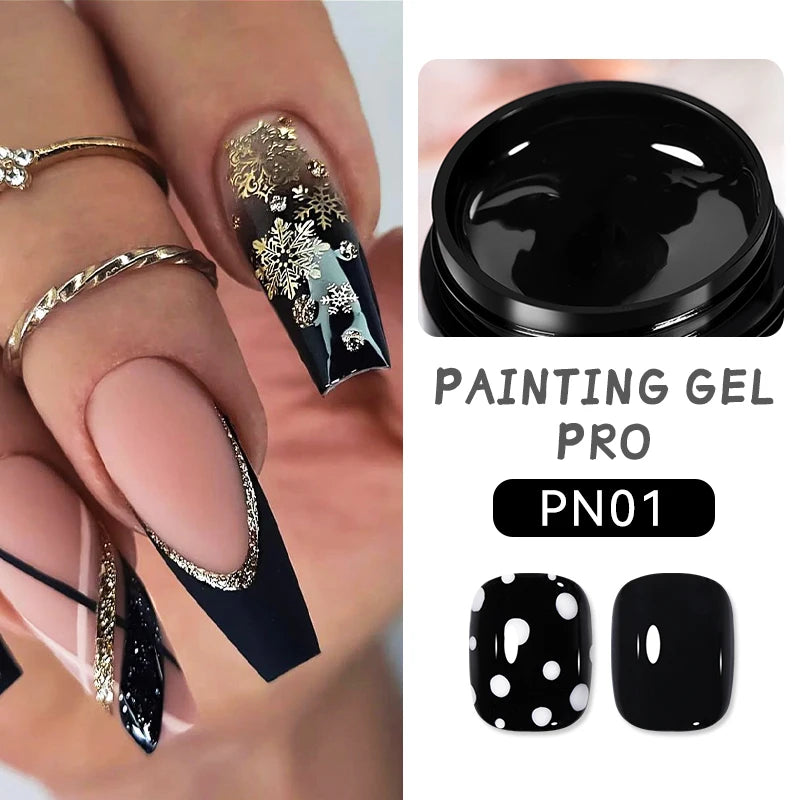 BORN PRETTY Painting Drawing Gel Soak Off 5g - 24 Timmar Deals