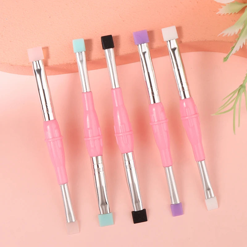 Enkel-/Dubbelhövdad Silikonlaminering Ögonfranssepareringsverktyg Permanentlyftverktyg - 24 Timmar Deals