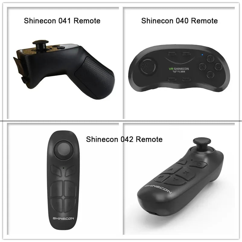 VR Shinecon 6.0 hörlursversion 3D VR-headset med fjärrkontroll för IOS Android - 24 Timmar Deals