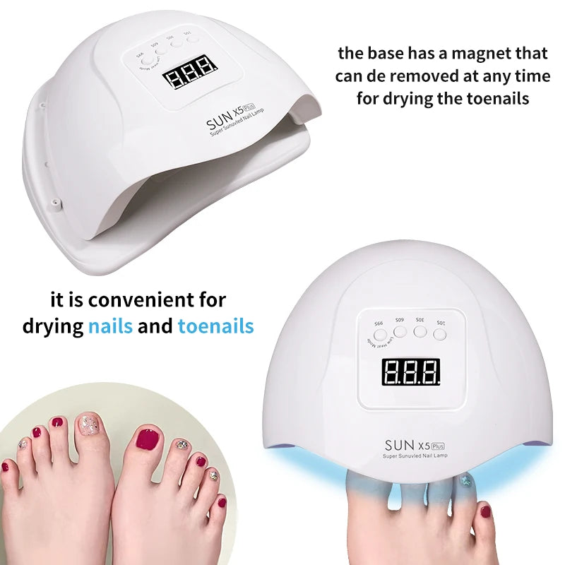 UV Led Nagellampa 80w x 36 lampor - 24 Timmar Deals