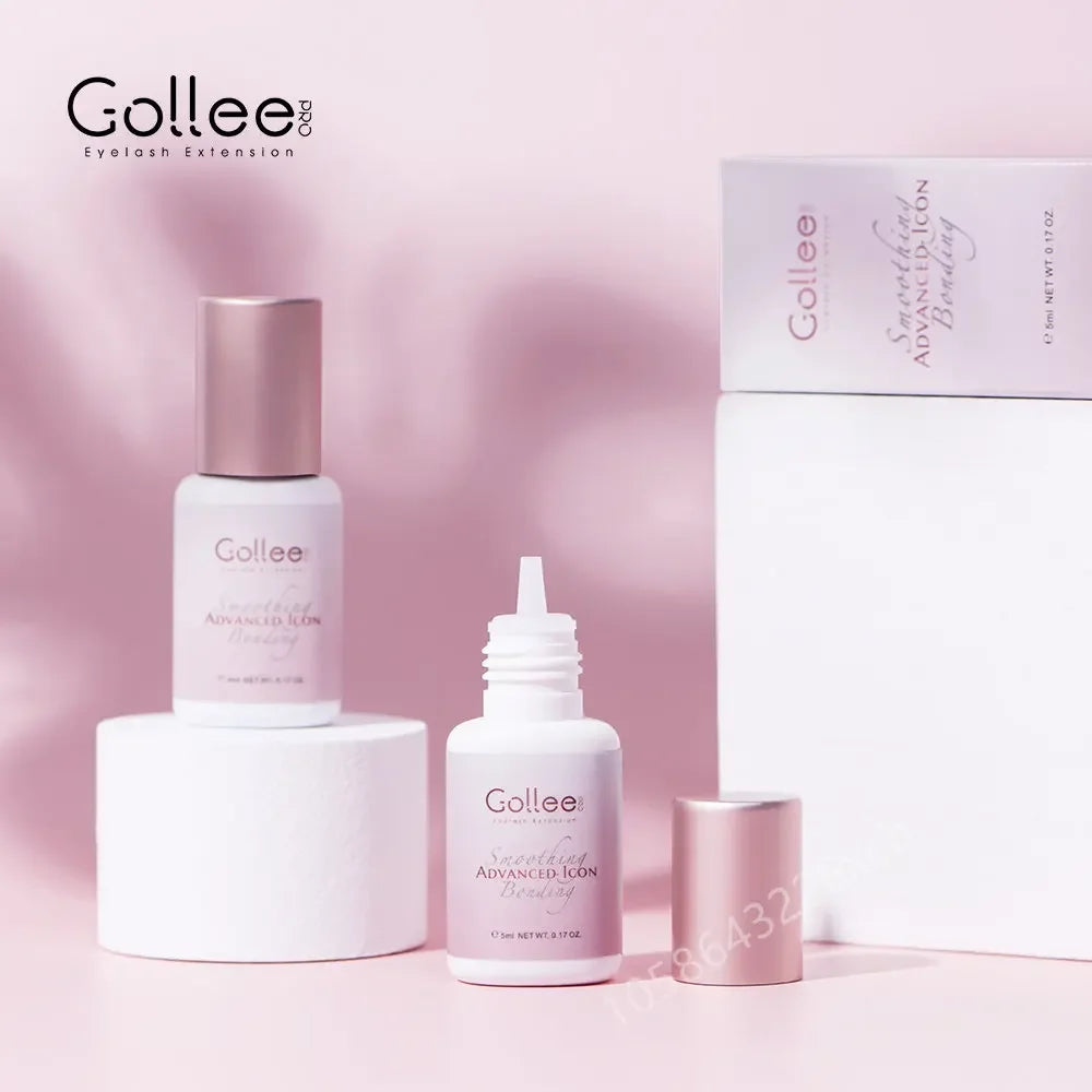 Gollee 5ml Eyelash Extension Glue 0.5 Second Fast Drying False Eye Lash Extension Glue Gollee Super Bonder Eyelash Glue Primer - 24 Timmar Deals