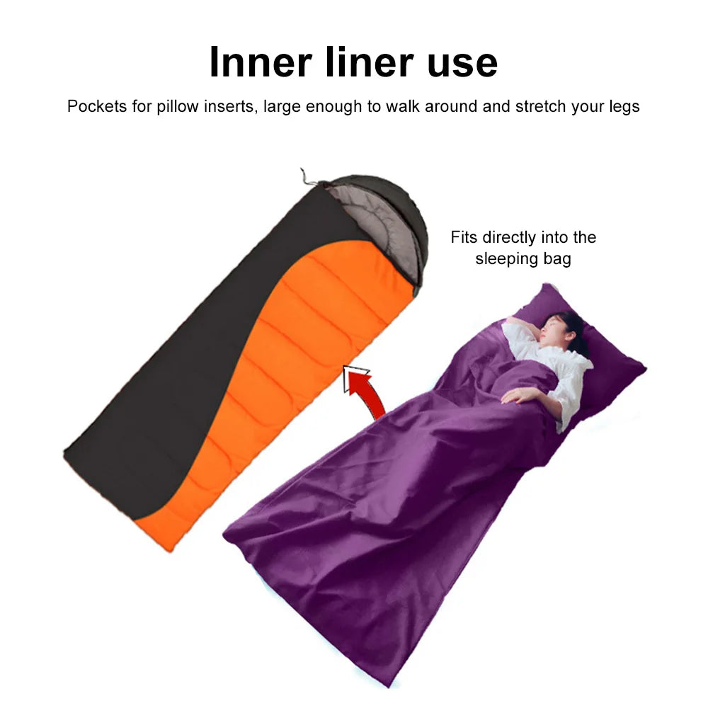 Sovsäcksfoder för utomhusbruk med örngott Polyester Reselakan - 24 Timmar Deals