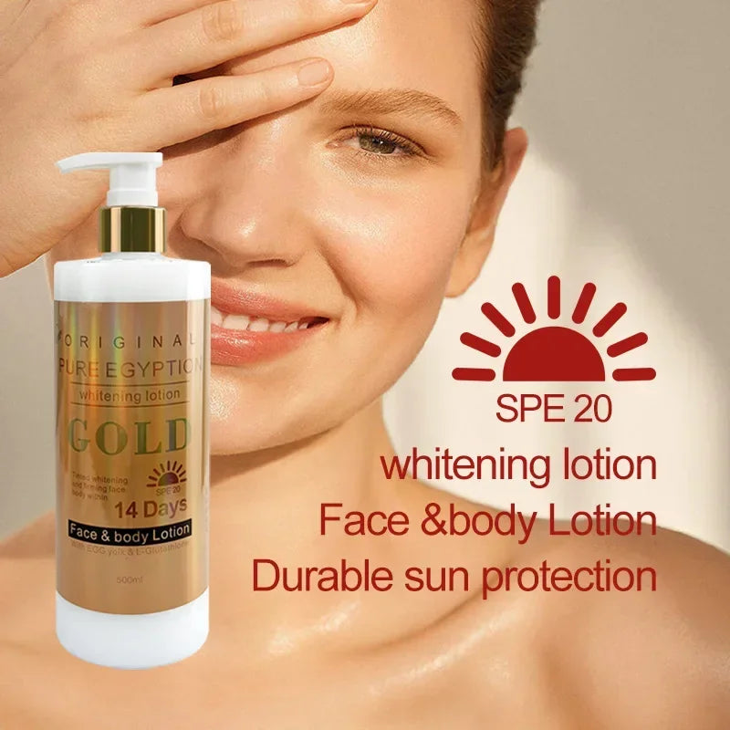 500ml Glutamate Body Skin Whitening Body Lotion - 24 Timmar Deals