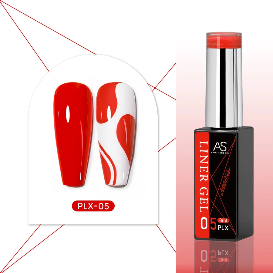 Liner Nails Art Gel Polish Set 24 färger - 24 Timmar Deals