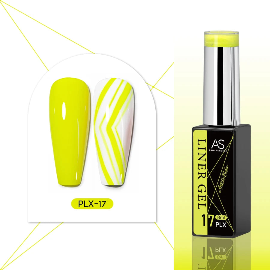 Liner Nails Art Gel Polish Set 24 färger - 24 Timmar Deals