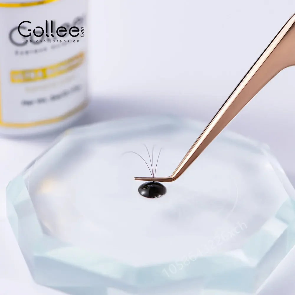 Gollee 5ml Eyelash Extension Glue 0.5 Second Fast Drying False Eye Lash Extension Glue Gollee Super Bonder Eyelash Glue Primer - 24 Timmar Deals