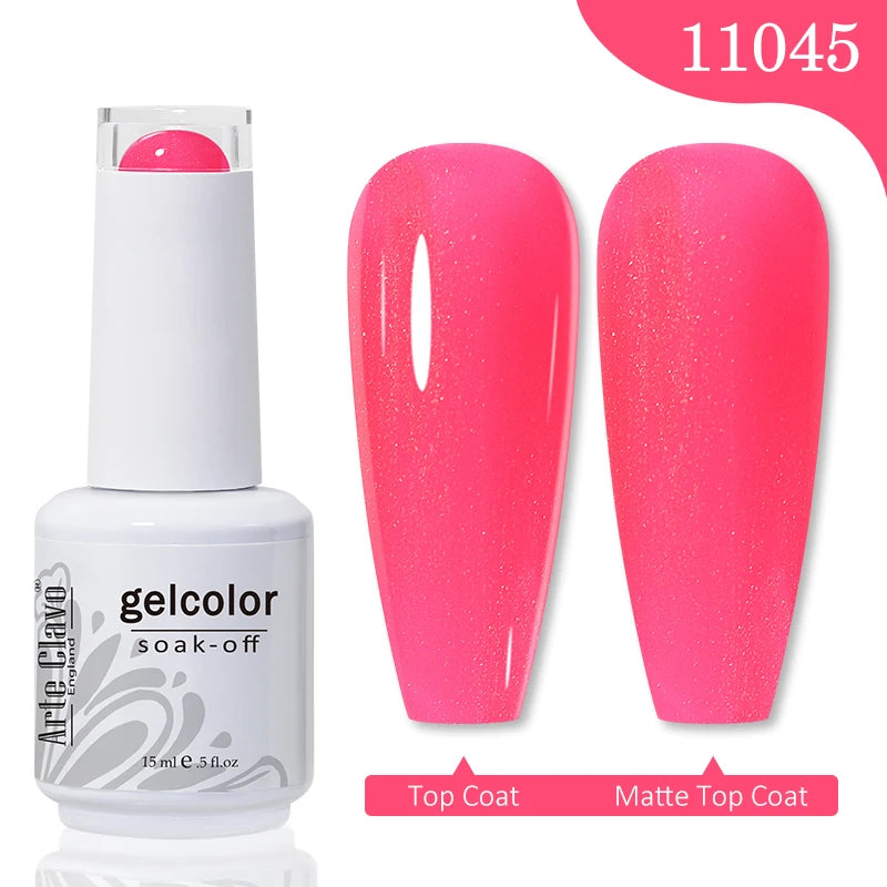Pink Series Gellack 15ml Soak Off UV LED - 24 Timmar Deals