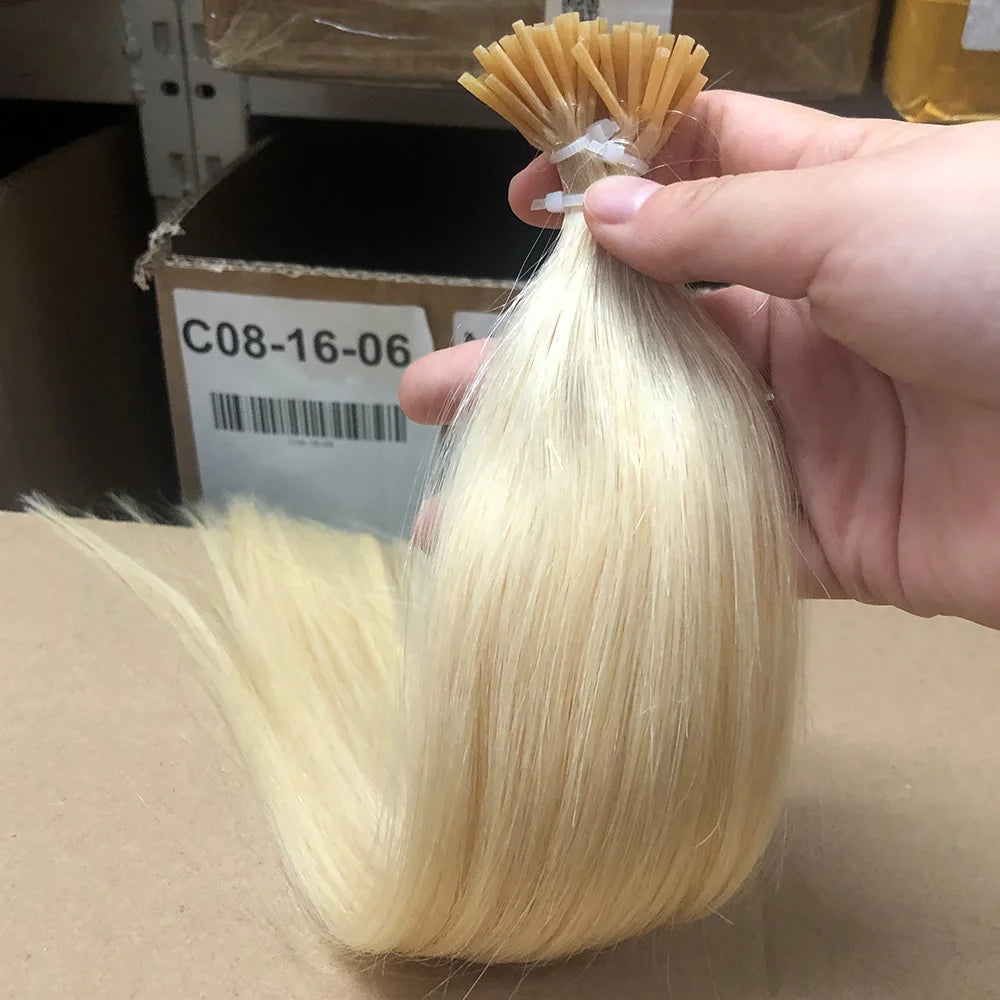I Tip Microlink Human Hair Extensions 50st/pack - 24 Timmar Deals