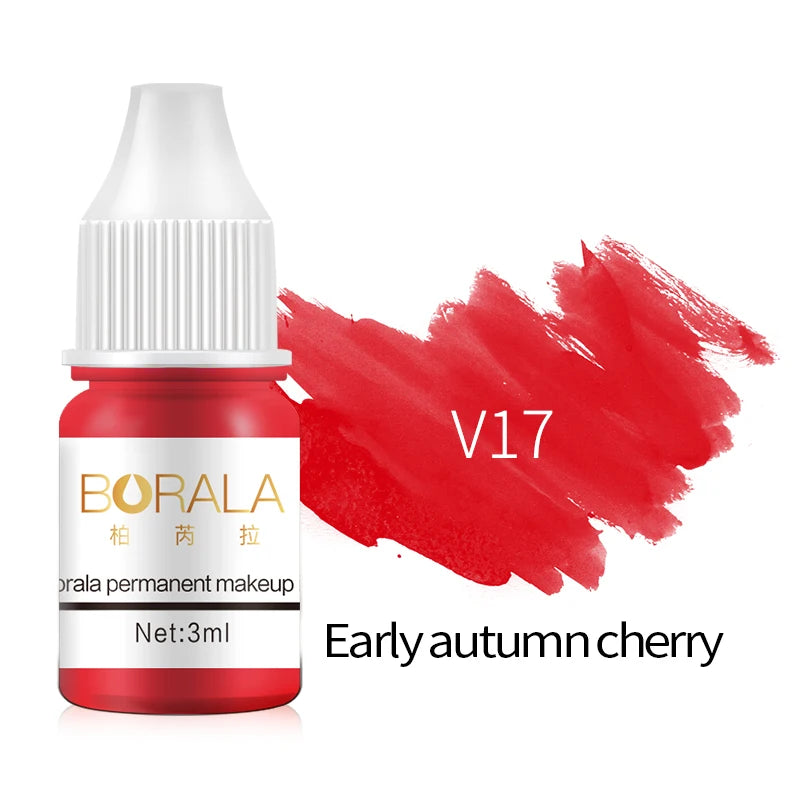 26 färger 3ML Permanent Makeup Tatuering Läppar Ögonbryn Eyeliner Pigment - 24 Timmar Deals